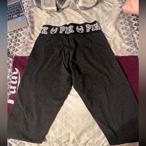 pink leggings
